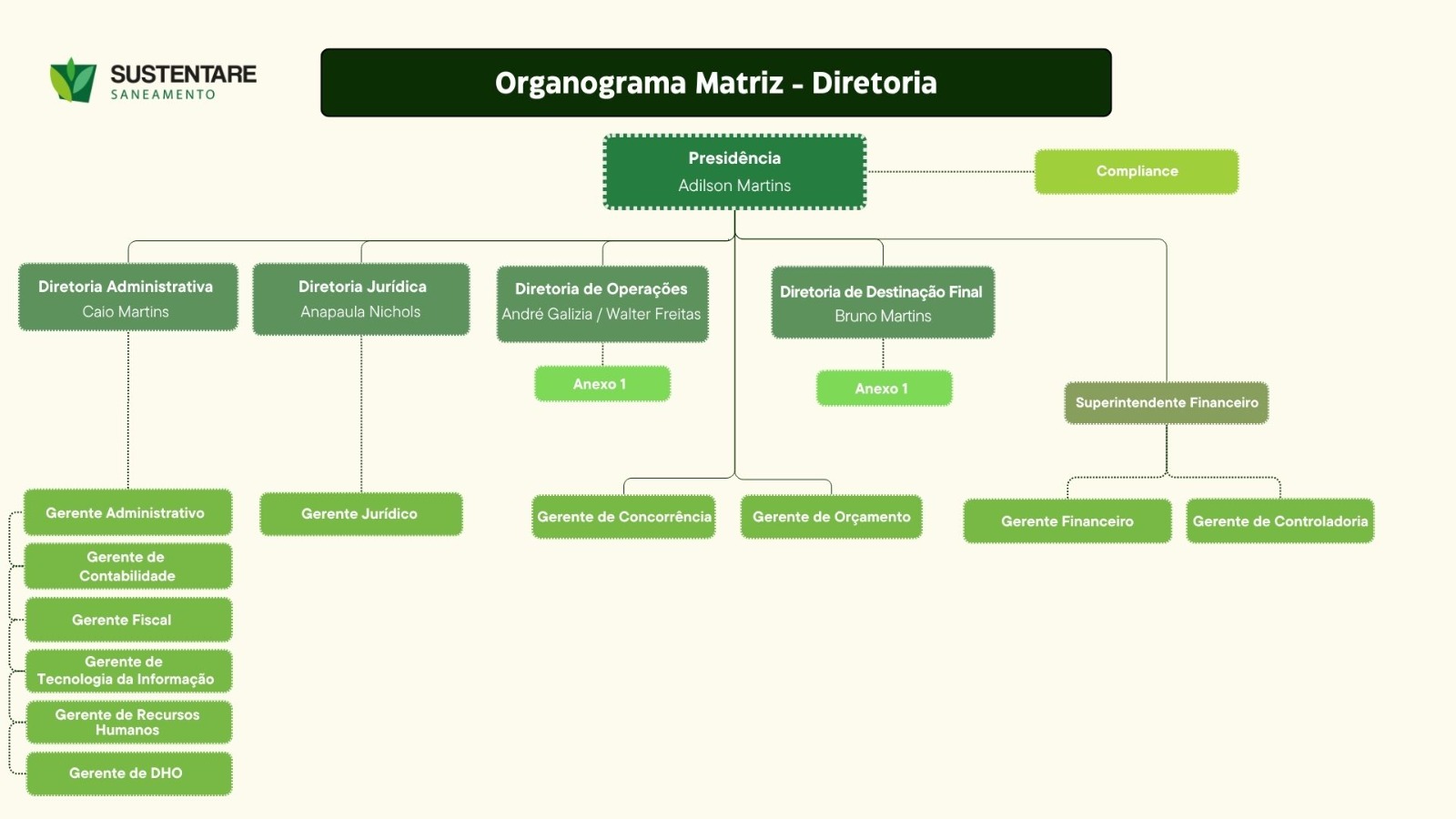 estrutura de governança